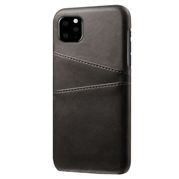Duo Cardslot Wallet Portemonnee geschikt voor iPhone 11 Pro hoesje - Zwart Bescherming Duo Cardslot Wallet Portemonnee geschikt voor iPhone 11 Pro hoesje - Zwart Bescherming