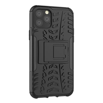 Shockproof bescherming hoesje geschikt voor iPhone 11 Pro case - Zwart Shockproof bescherming hoesje geschikt voor iPhone 11 Pro case - Zwart