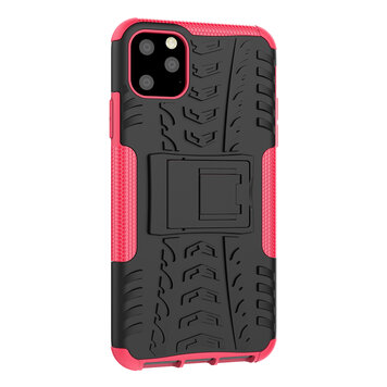 Shockproof bescherming hoesje geschikt voor iPhone 11 Pro Max case - Roze goud Shockproof bescherming hoesje geschikt voor iPhone 11 Pro Max case - Roze goud