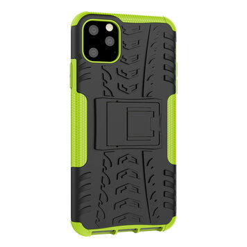Shockproof bescherming hoesje geschikt voor iPhone 11 Pro Max case - Groen Shockproof bescherming hoesje geschikt voor iPhone 11 Pro Max case - Groen