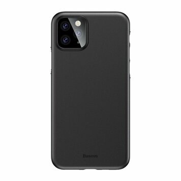 Baseus Wing geschikt voor iPhone 11 Pro case Ultra dun Lichtgewicht - Zwart Baseus Wing geschikt voor iPhone 11 Pro case Ultra dun Lichtgewicht - Zwart