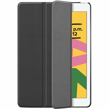 Just in Case Tri-Fold standaard hoes geschikt voor Apple iPad 10.2 - Zwart Just in Case Tri-Fold standaard hoes geschikt voor Apple iPad 10.2 - Zwart
