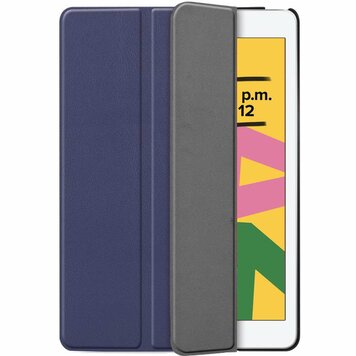 Just in Case Tri-Fold standaard hoes geschikt voor Apple iPad 10.2 - Blauw Just in Case Tri-Fold standaard hoes geschikt voor Apple iPad 10.2 - Blauw