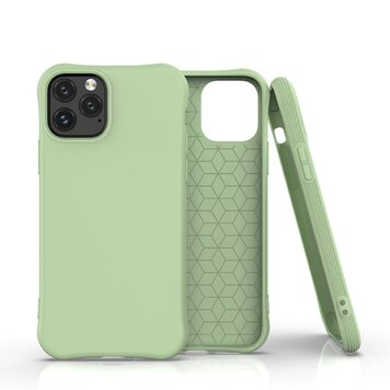 Soft case TPU hoesje geschikt voor iPhone 11 Pro - groen Soft case TPU hoesje geschikt voor iPhone 11 Pro - groen