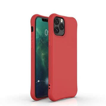 Soft case TPU hoesje geschikt voor iPhone 11 Pro - rood Soft case TPU hoesje geschikt voor iPhone 11 Pro - rood