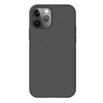 TPU hoesje geschikt voor iPhone 12 Pro Max - zwart TPU hoesje geschikt voor iPhone 12 Pro Max - zwart