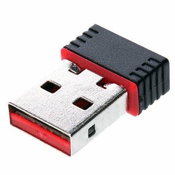 WiFi Dongle stick USB netwerk adapter wireless draadloos 802.11n - Zwart WiFi Dongle stick USB netwerk adapter wireless draadloos 802.11n - Zwart