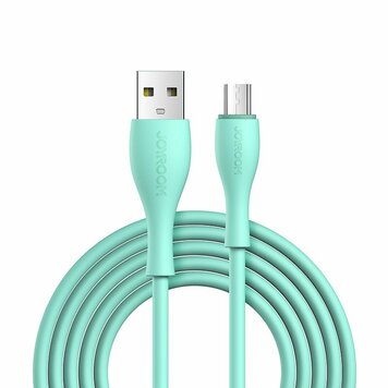 Joyroom oplaadkabel USB-A naar Micro-USB oplader kabel fast charging - Mintgroen Joyroom oplaadkabel USB-A naar Micro-USB oplader kabel fast charging - Mintgroen