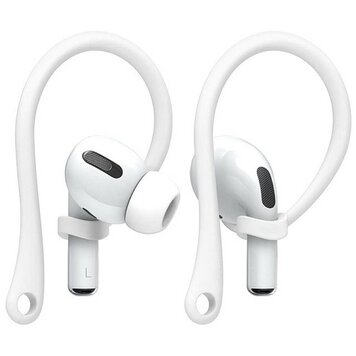 Imak houder geschikt voor AirPods en AirPods Pro anti-verlies oorhaken sport outdoor haken - Wit Imak houder geschikt voor AirPods en AirPods Pro anti-verlies oorhaken sport outdoor haken - Wit