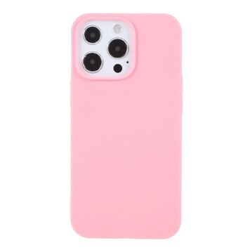 Slim TPU hoesje geschikt voor iPhone 13 Pro - roze Slim TPU hoesje geschikt voor iPhone 13 Pro - roze