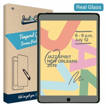 Just in Case Glass screenprotector geschikt voor iPad 10.2 (2019 2020 2021) - transparant Just in Case Glass screenprotector geschikt voor iPad 10.2 (2019 2020 2021) - transparant