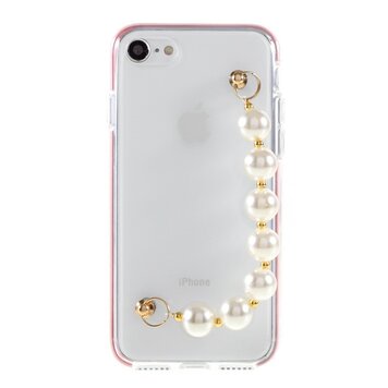 Parels TPU hoesje geschikt voor iPhone 7, 8, SE 2020 en SE 2022 - transparant Parels TPU hoesje geschikt voor iPhone 7, 8, SE 2020 en SE 2022 - transparant
