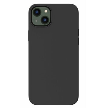 Matte Black TPU hoesje geschikt voor iPhone 14 - zwart Matte Black TPU hoesje geschikt voor iPhone 14 - zwart