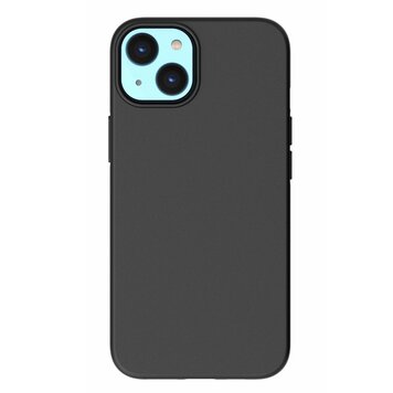 Matte Black TPU hoesje geschikt voor iPhone 14 Plus - zwart Matte Black TPU hoesje geschikt voor iPhone 14 Plus - zwart