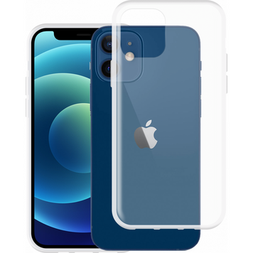 Just in Case Soft TPU case hoesje geschikt voor iPhone 12 - transparant Just in Case Soft TPU case hoesje geschikt voor iPhone 12 - transparant