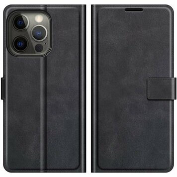 Just in Case TPU Wallet Case Magnetic hoesje geschikt voor iPhone 13 Pro Max - zwart Just in Case TPU Wallet Case Magnetic hoesje geschikt voor iPhone 13 Pro Max - zwart