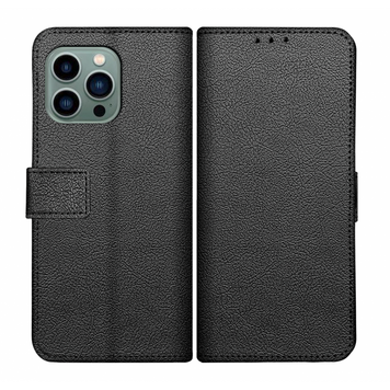 Just in Case Wallet Case hoesje geschikt voor iPhone 14 Pro - zwart Just in Case Wallet Case hoesje geschikt voor iPhone 14 Pro - zwart