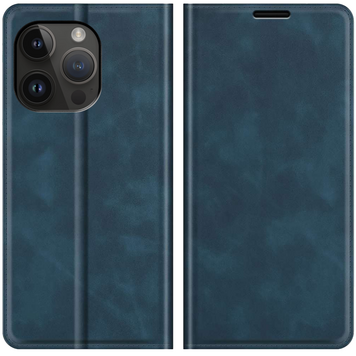 Just in Case Wallet Case Magnetic hoesje geschikt voor iPhone 14 Pro Max - blauw Just in Case Wallet Case Magnetic hoesje geschikt voor iPhone 14 Pro Max - blauw