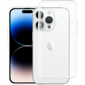 Just in Case Soft TPU Case hoesje geschikt voor iPhone 14 Pro - transparant Just in Case Soft TPU Case hoesje geschikt voor iPhone 14 Pro - transparant