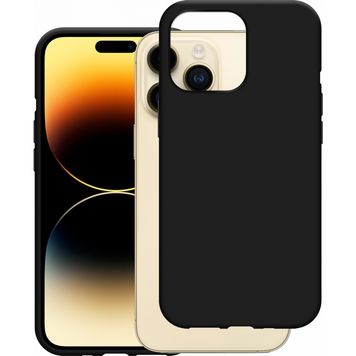 Just in Case Soft TPU Case hoesje geschikt voor iPhone 14 Pro Max - zwart Just in Case Soft TPU Case hoesje geschikt voor iPhone 14 Pro Max - zwart