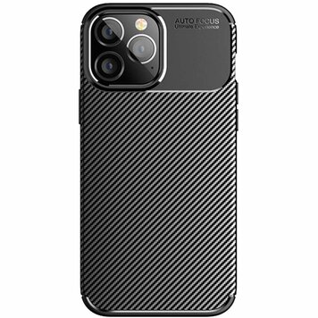 Just in Case Rugged TPU Case hoesje geschikt voor iPhone 14 Pro - zwart Just in Case Rugged TPU Case hoesje geschikt voor iPhone 14 Pro - zwart