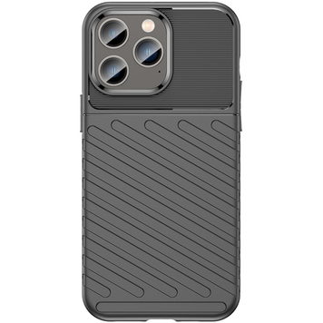 Just in Case TPU Grip Case hoesje geschikt voor iPhone 14 Pro Max - zwart Just in Case TPU Grip Case hoesje geschikt voor iPhone 14 Pro Max - zwart