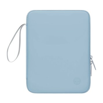 Sleeve Pouch kunstleer hoes geschikt voor iPad 10e gen 10.9 inch 2022 - lichtblauw Sleeve Pouch kunstleer hoes geschikt voor iPad 10e gen 10.9 inch 2022 - lichtblauw
