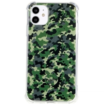 Leger Camouflage Survivor TPU hoesje geschikt voor iPhone 11 - Army Groen Leger Camouflage Survivor TPU hoesje geschikt voor iPhone 11 - Army Groen