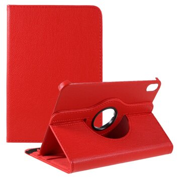 360 Rotating bookcase Vegan Leather hoes geschikt voor iPad mini 6 2021 & iPad mini 7 2024 - rood 360 Rotating bookcase Vegan Leather hoes geschikt voor iPad mini 6 2021 & iPad mini 7 2024 - rood