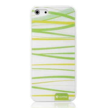 Groen wit Comma hoesje geschikt voor iPhone 5/5s en SE 2016 hardcase gras design Groen wit Comma hoesje geschikt voor iPhone 5/5s en SE 2016 hardcase gras design