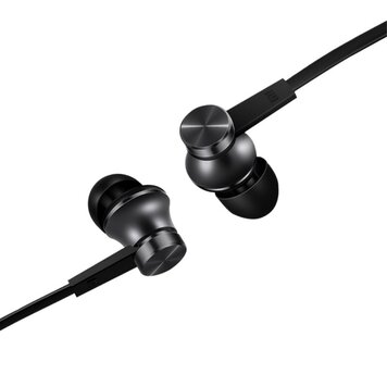 Xiaomi In-Ear Oordopjes oortjes Zwart Mic en knopje Xiaomi In-Ear Oordopjes oortjes Zwart Mic en knopje
