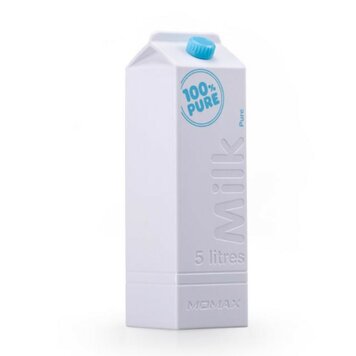 Momax iPower Melkpak Powerbank - 5000mAh Externe accu - Mobiele oplader Momax iPower Melkpak Powerbank - 5000mAh Externe accu - Mobiele oplader
