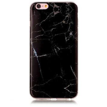 Zwart marmer hoesje geschikt voor iPhone 6 Plus 6s Plus TPU case Zwart marmer hoesje geschikt voor iPhone 6 Plus 6s Plus TPU case