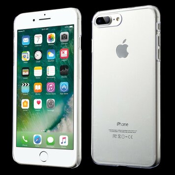 Doorzichtige hard case geschikt voor iPhone 7 Plus 8 Plus Stevig transparant hoesje Doorzichtige hard case geschikt voor iPhone 7 Plus 8 Plus Stevig transparant hoesje