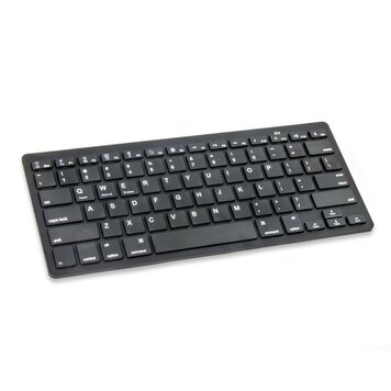Bluetooth toetsenbord mini keyboard draadloos - QWERTY - Zwart Bluetooth toetsenbord mini keyboard draadloos - QWERTY - Zwart