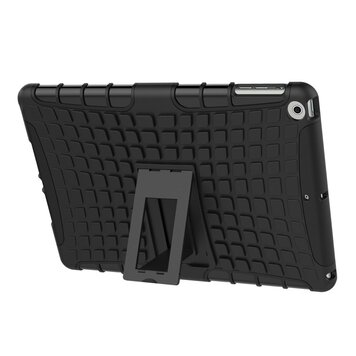 Zwarte survivor geschikt voor iPad 2017 2018 case hoes standaard Zwarte survivor geschikt voor iPad 2017 2018 case hoes standaard