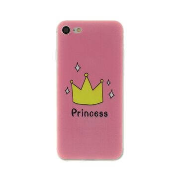 Roze Amsterdam Princess geschikt voor iPhone 7 8 SE 2020 SE 2022 silicone hoesje case cover Roze Amsterdam Princess geschikt voor iPhone 7 8 SE 2020 SE 2022 silicone hoesje case cover