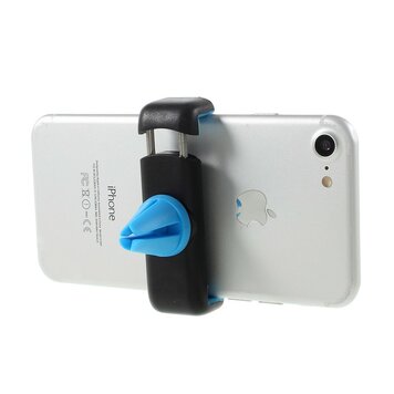 Universele autohouder ventilatierooster telefoonhouder blauw Universele autohouder ventilatierooster telefoonhouder blauw