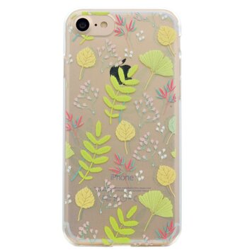 Doorzichtig herfstblad geschikt voor iPhone 7 8 SE 2020 SE 2022 TPU hoesje case cover Doorzichtig herfstblad geschikt voor iPhone 7 8 SE 2020 SE 2022 TPU hoesje case cover