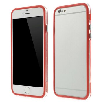 Rood bumper hoesje geschikt voor iPhone 6 6s case