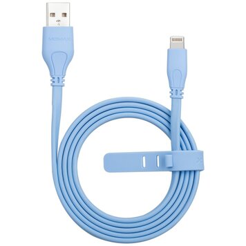 MOMAX MFi Lightning Cable 1 meter - Blauwe oplaadkabel MOMAX MFi Lightning Cable 1 meter - Blauwe oplaadkabel