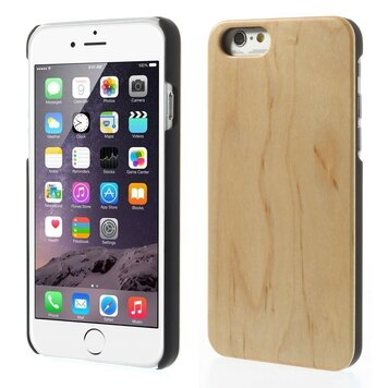 Kersenhouten hardcase geschikt voor iPhone 6 6s cover hoesje echt hout Kersenhouten hardcase geschikt voor iPhone 6 6s cover hoesje echt hout