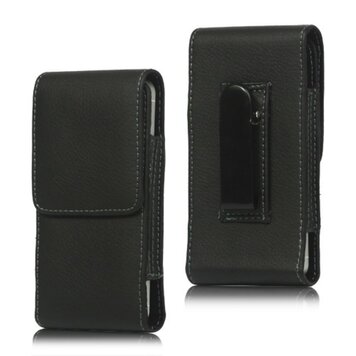 Broekclip geschikt voor iPod Touch en iPhone 5 5s 5c SE 2016 - lederen hoesje zwart Broekclip geschikt voor iPod Touch en iPhone 5 5s 5c SE 2016 - lederen hoesje zwart