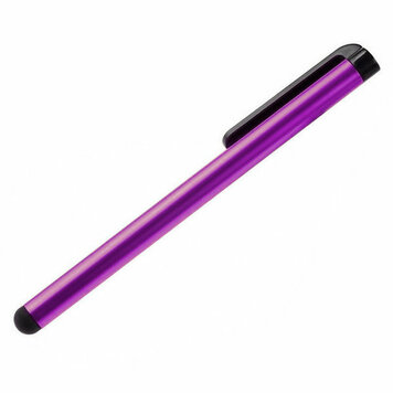 Stylus pen geschikt voor iPhone iPod iPad smartphone & tablet pennetje styluspen - Paars Stylus pen geschikt voor iPhone iPod iPad smartphone & tablet pennetje styluspen - Paars