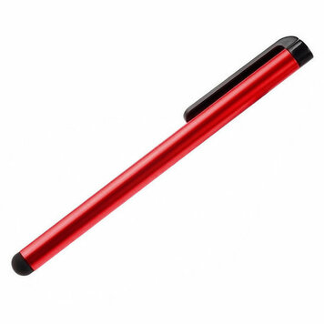 Stylus pen geschikt voor iPhone iPod iPad smartphone & tablet pennetje styluspen - Rood Stylus pen geschikt voor iPhone iPod iPad smartphone & tablet pennetje styluspen - Rood