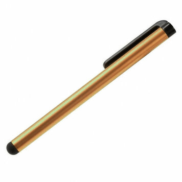 Stylus pen geschikt voor iPhone iPod iPad smartphone & tablet pennetje styluspen - Goud Stylus pen geschikt voor iPhone iPod iPad smartphone & tablet pennetje styluspen - Goud
