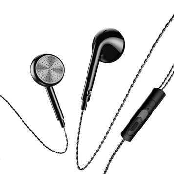 USAMS SJ190 oordopjes mic - Zwart USAMS SJ190 oordopjes mic - Zwart