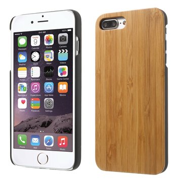 Bamboe hoesje houten case geschikt voor iPhone 7 Plus 8 Plus - Echt hout Bamboe hoesje houten case geschikt voor iPhone 7 Plus 8 Plus - Echt hout