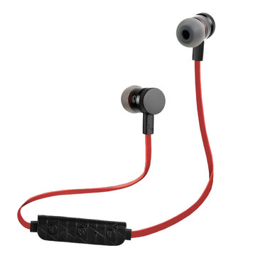BH-M9 In-Ear handsfree draadloze Bluetooth 4.1 Sport oordopjes mic - Zwart Rood BH-M9 In-Ear handsfree draadloze Bluetooth 4.1 Sport oordopjes mic - Zwart Rood