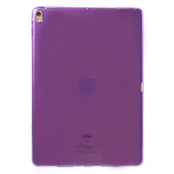 Doorzichtige geschikt voor iPad Air 3 (2019) & iPad Pro 10.5 inch TPU case - Paars Doorzichtige geschikt voor iPad Air 3 (2019) & iPad Pro 10.5 inch TPU case - Paars
